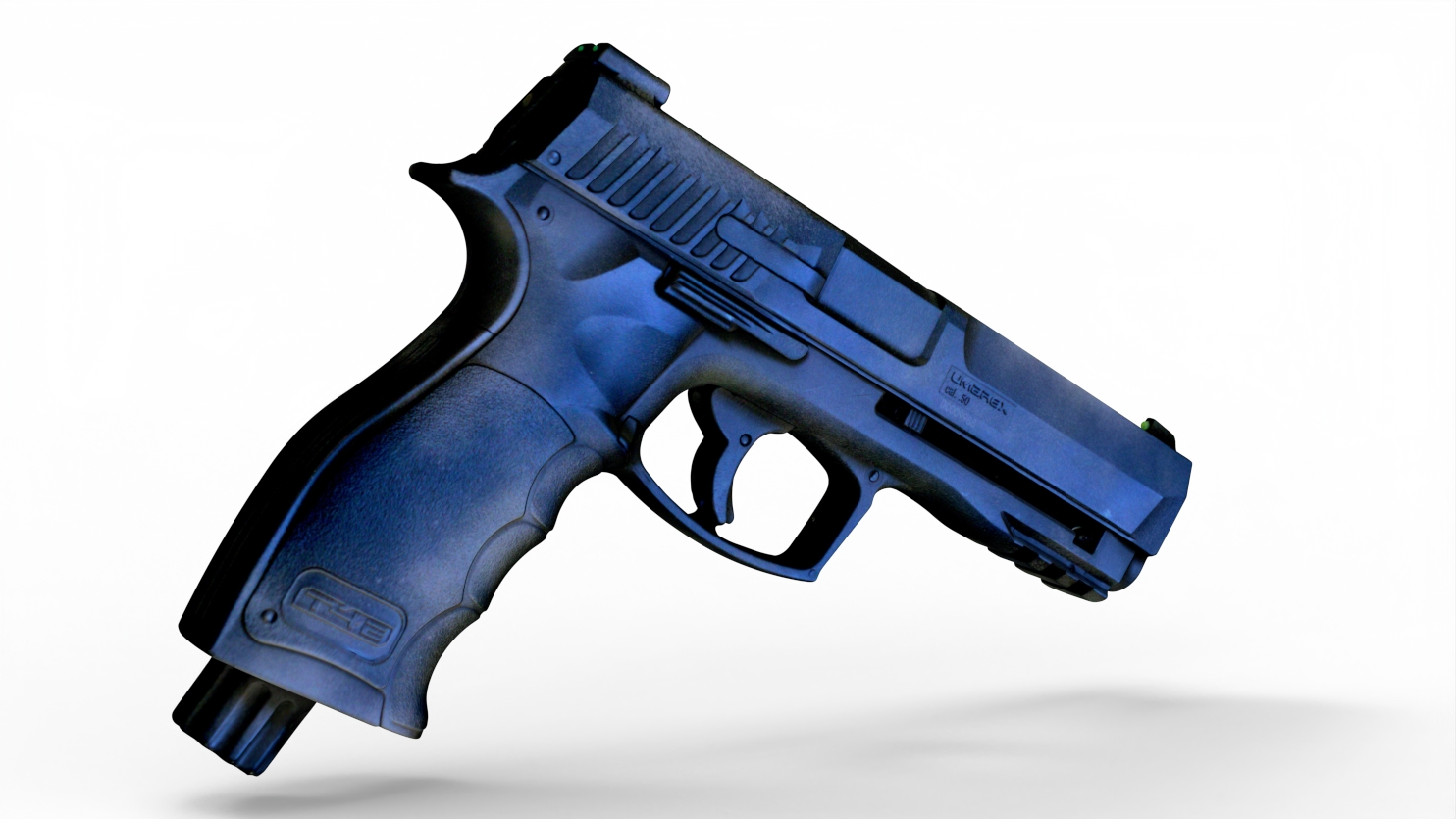 3D Scan einer Handfeuerwaffe