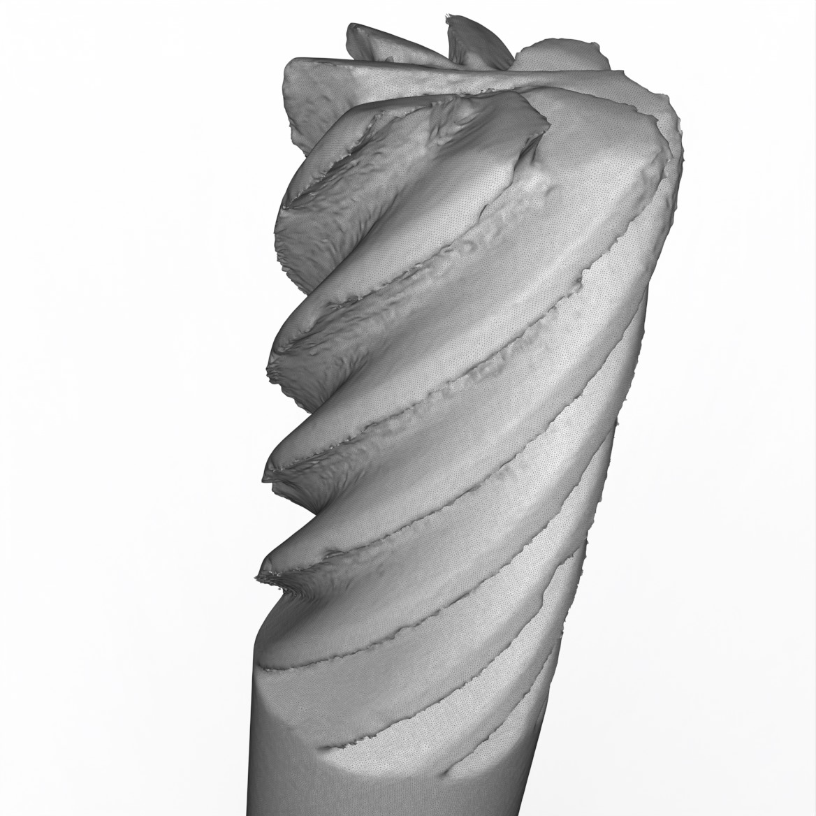 3D Scan eines kaputten Fräsekopfes