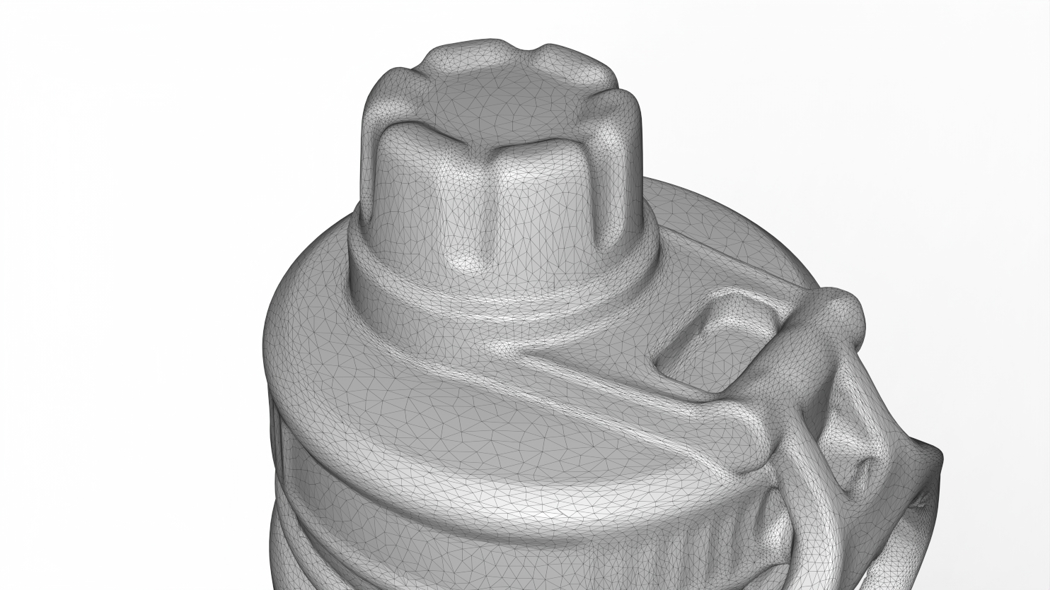 3D Scan einer Trinkflasche