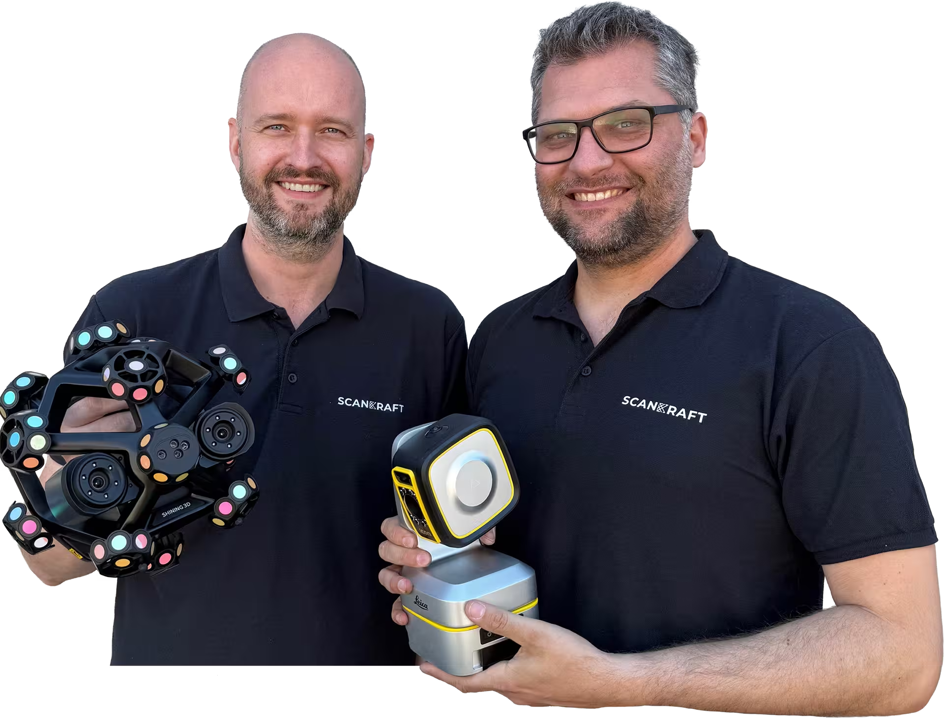 Philip Feilhaber und Lukas Patri von Scankraft